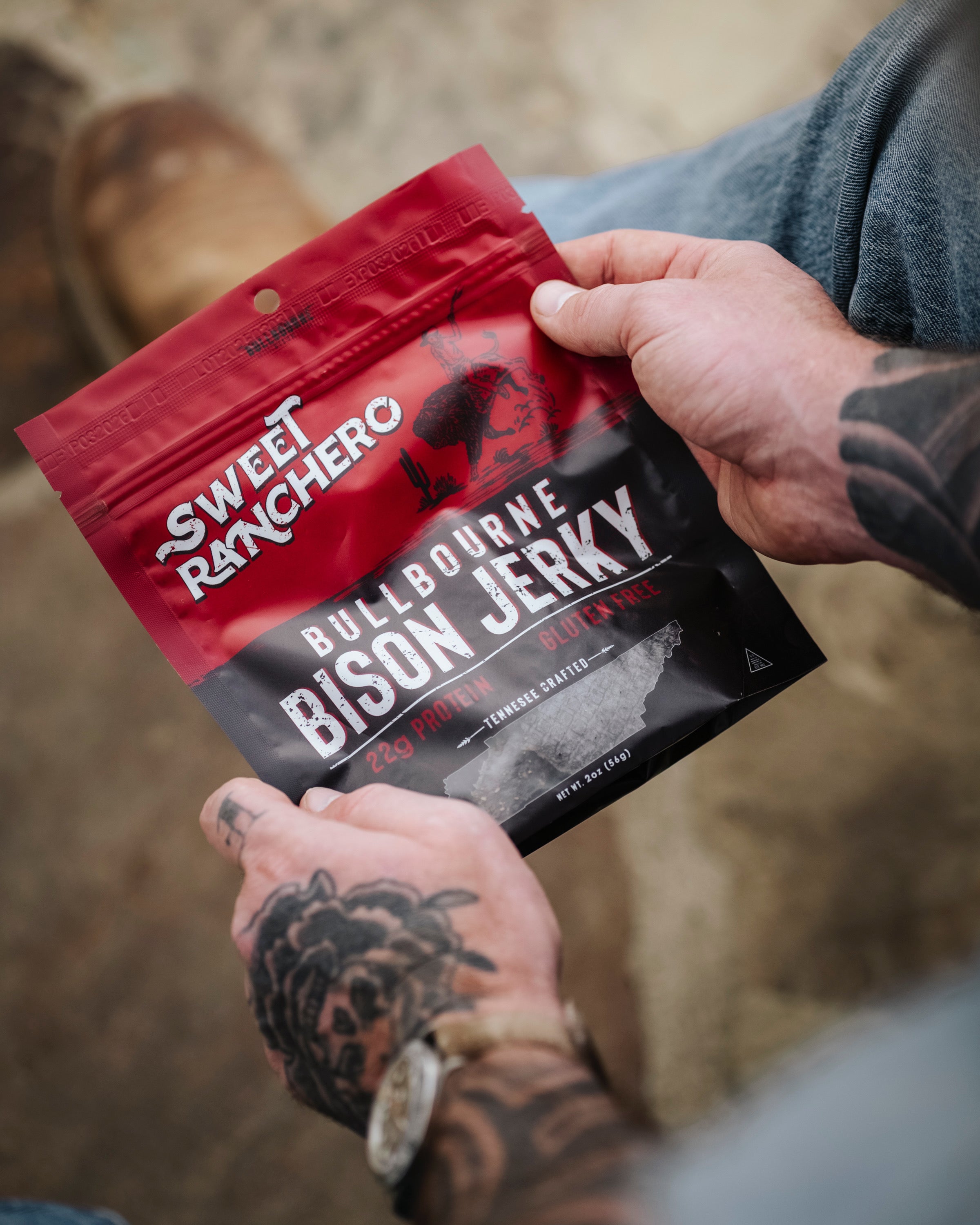 BISON JERKY Sweet Ranchero