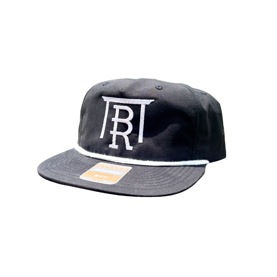 HAT- Bullbourne Ranch Brand Black Richardson R-Active