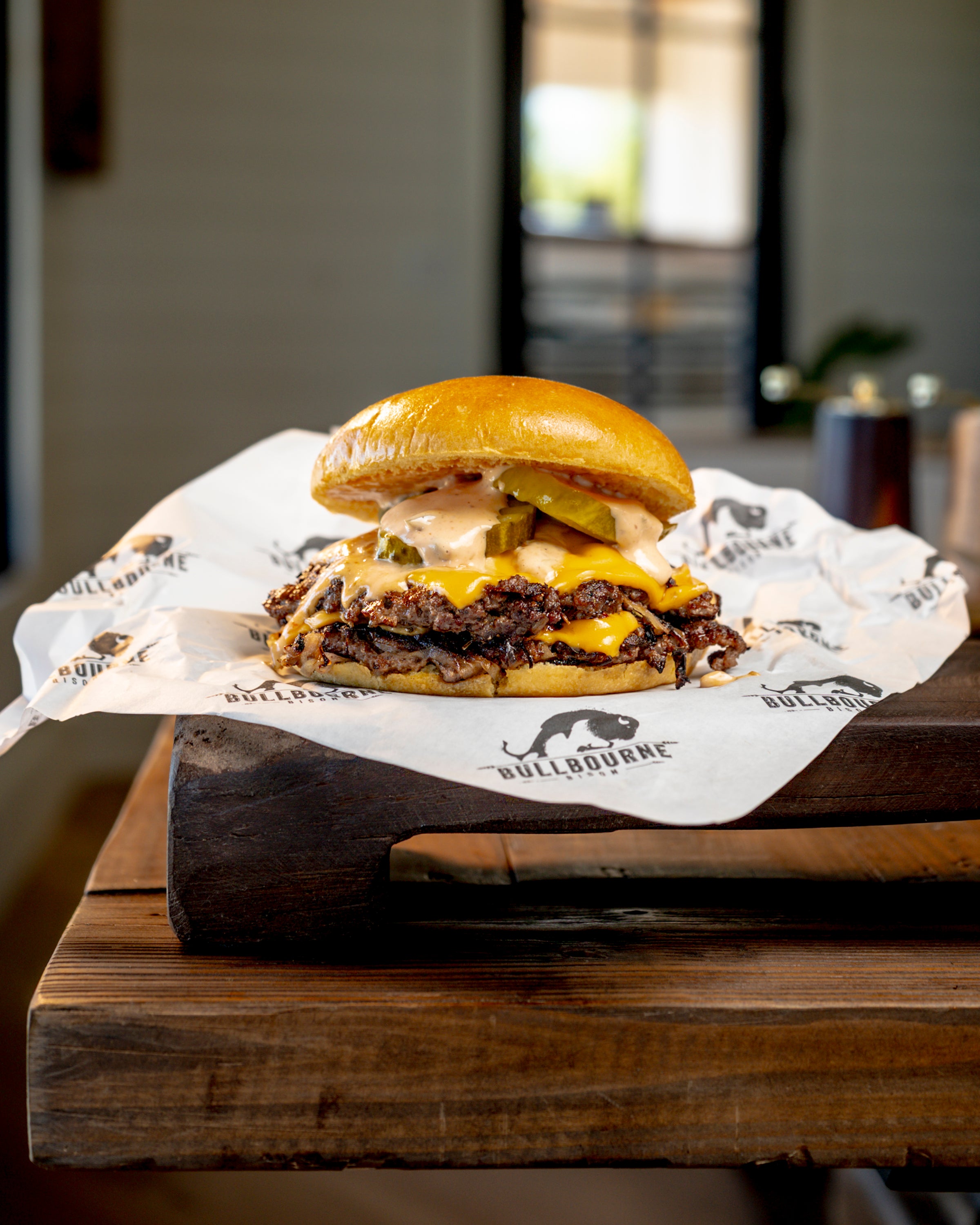 Bison Smash Burgers