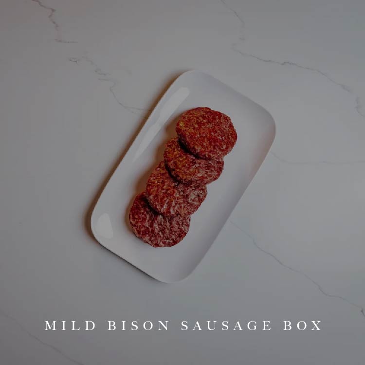 Bullbourne Bison Mild Sausage Box